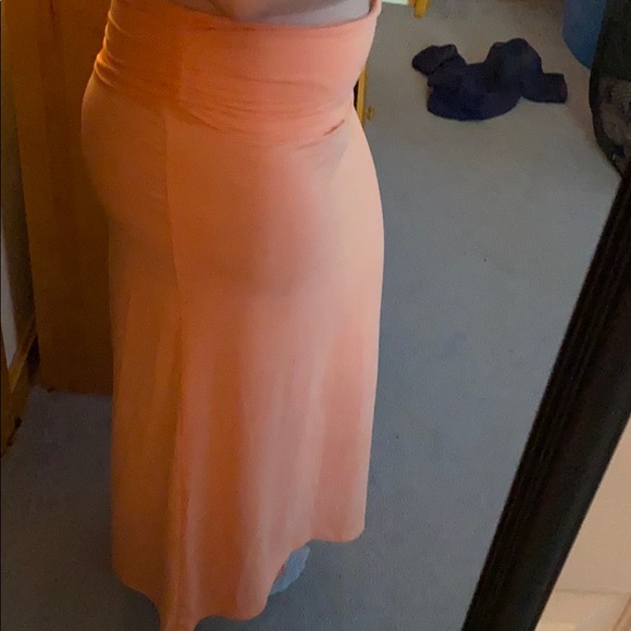 Coral maxi skirt - Picture 3 of 4